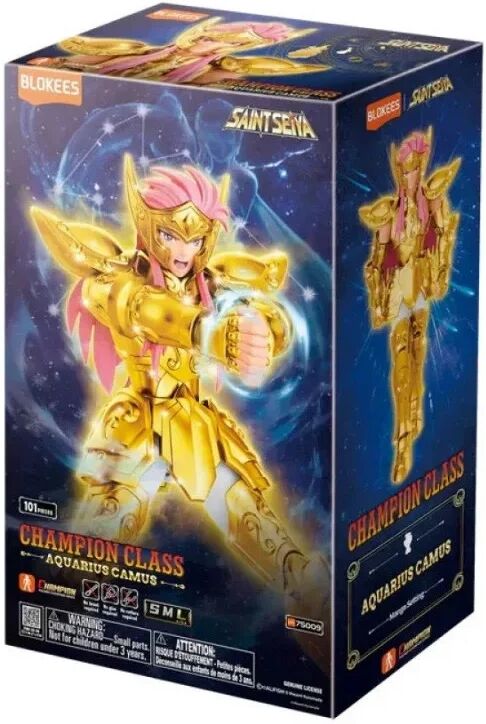 Blokees Saint Seiya Champion Class : Aquarius Camus