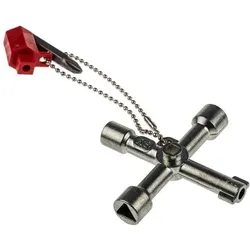 RS PRO, Sechskantschlüssel, RS Universal Cabinet Cross Wrench Key
