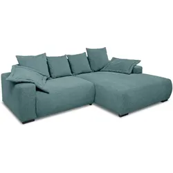 filippo Ecksofa Mio Stoff Blau Hellblau