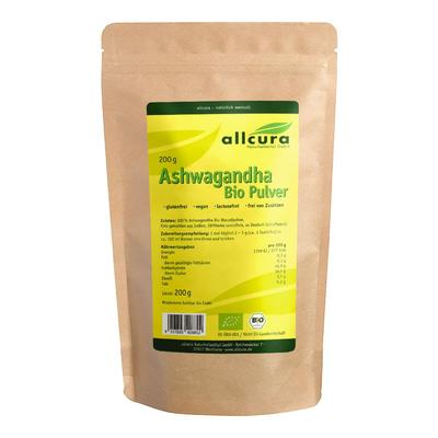 Ashwagandha BIO Pulver 200 g