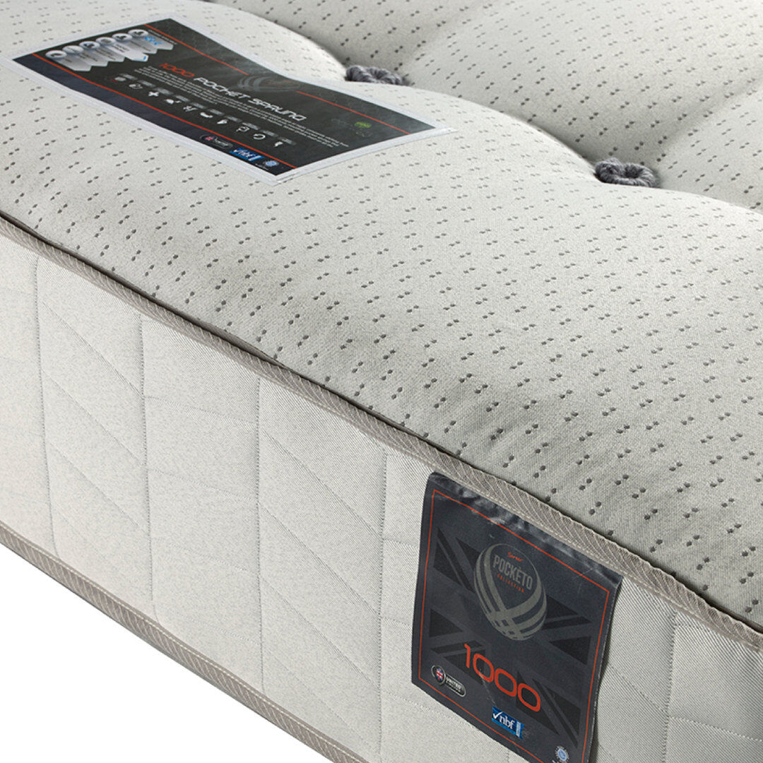 Pocketo Sareer Furniture Open Coil Mattress Small Double (4')
