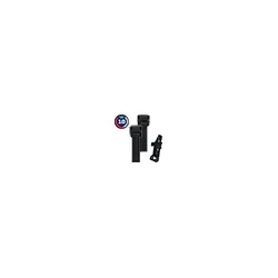 Abus Faltschloss BORDO Twinset 6000K/90 BK SH