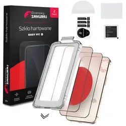 Neues Glas für die Bildschirmprivatisierung Samurai für Apple iPhone 17 Pro mit Easy Fit Rahmen | 2-Pack
