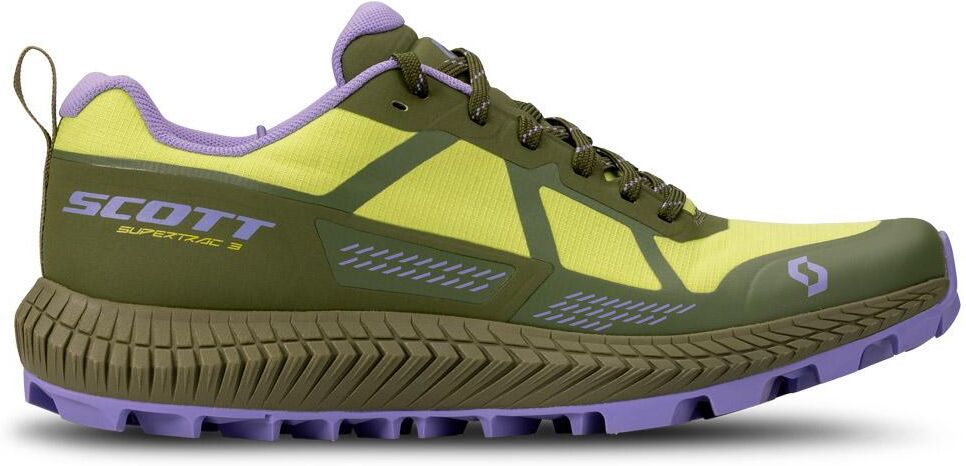 Scott  - Supertrac 3 Wmn Bitter Yellow Sage Green - 37.5 - Chaussures de trail