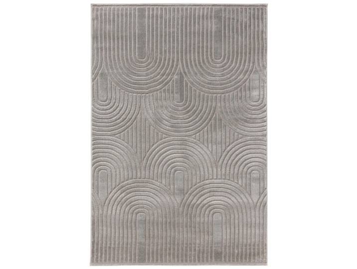 benuta Teppich Claire Grau 120x170 cm, Kunststoff, Rechteckig, 120x170 cm, pflegeleicht, Teppiche und Böden, Teppiche
