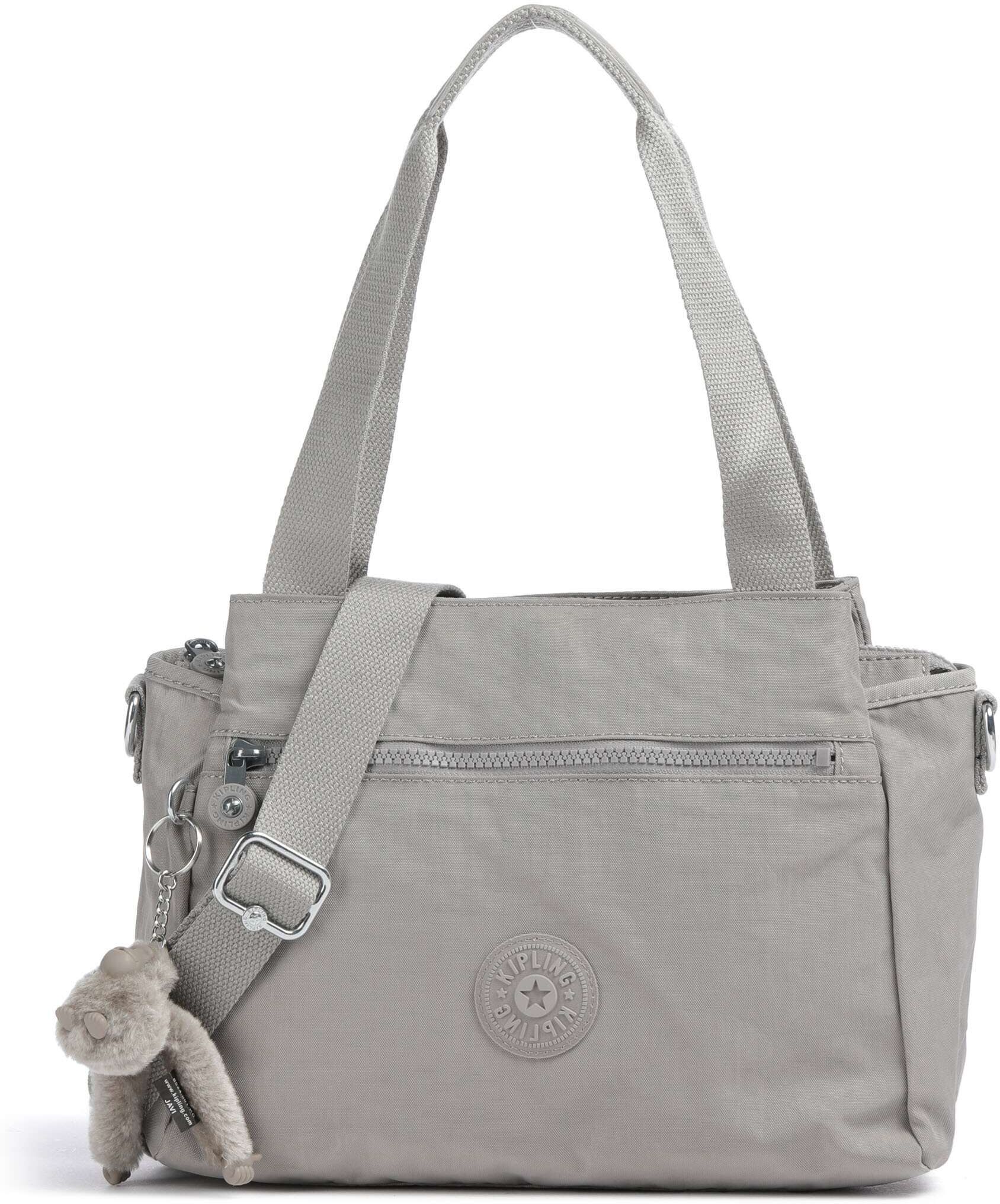 Kipling Basic Elysia Schultertasche, silber