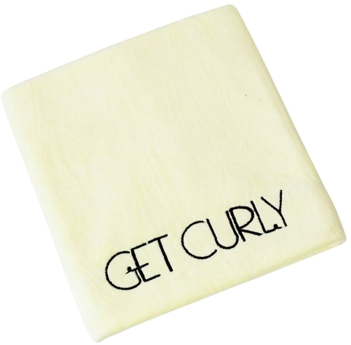 Get Curly Microvezel handdoek voor het drogen van krullend haar