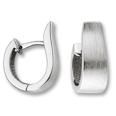 Paar Creolen ONE ELEMENT "Ohrringe Creolen aus 925 Silber", silber, Ohrringe, Damen, Damen, Silber 925 (Sterlingsilber), Sanfte Linie – unaufdringlich und geschmackvoll