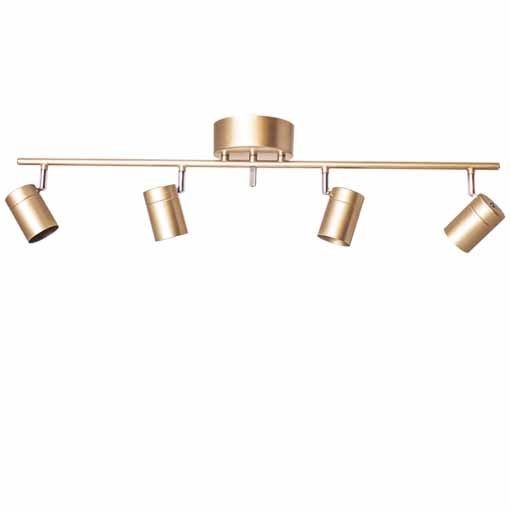 By Rydens 4er-Deckenstrahler CORRECT gold 4200720-6501 7391741007230
