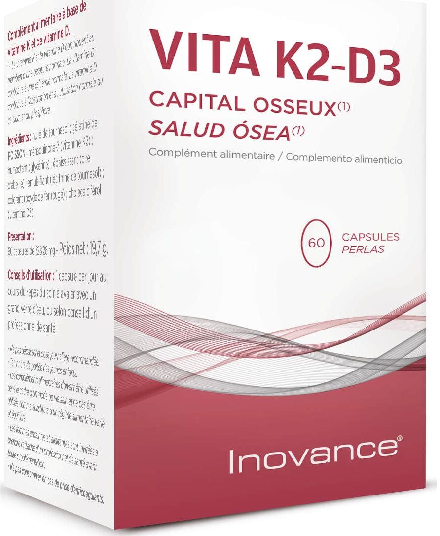 Inovance Vita K2 D3 60 perlas