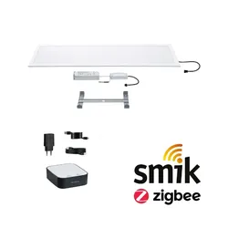 Paulmann 5170 Zigbee 3.0 Smart Home smik Gateway + LED Panel Amaris 72x84mm 35W 2500lm RGBW+