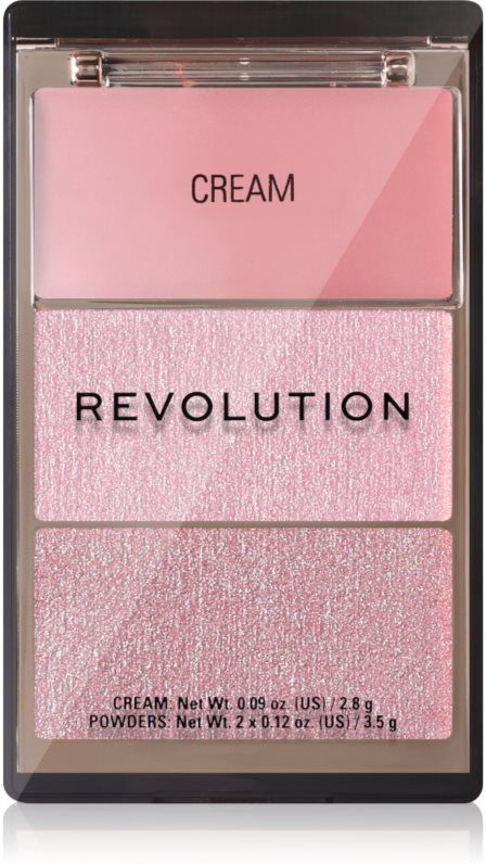 Revolution Highlight Icon Palette Highlighting Palette shade Pink Posse 1 pc