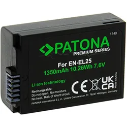 Patona Premium EN-EL25 (Kamera Akku), Kamera Stromversorgung, Schwarz