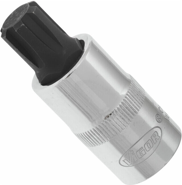 VIGOR Embout tournevis RIBE à entraînement carré interne 12,5 mm (1/2