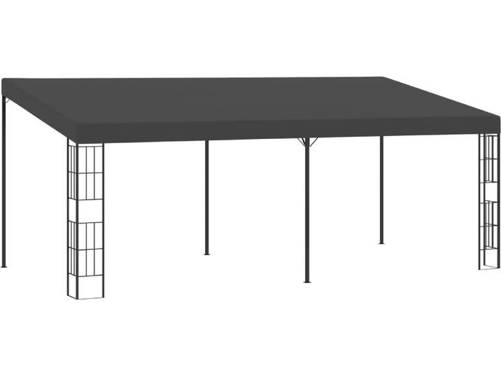 Pavillon mural 3x6 m Anthracite Tissu