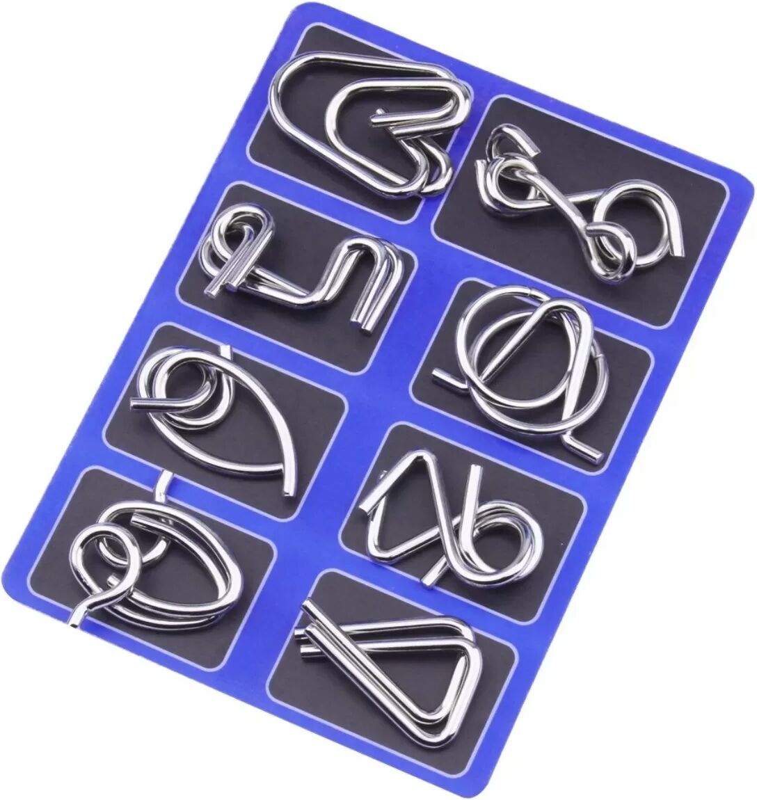 INF Memory Eisenring Puzzle Set - Denkspiel für Knobelfans