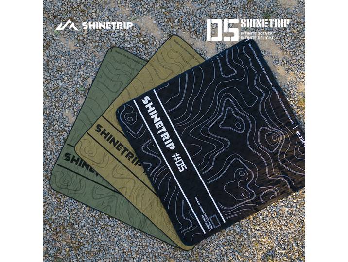 Tapis de pique-nique de Camping en plein air ShineTrip, Ultra-sonique, imperméable, polaire de neige, lavable en Machine, léger et Portable, pour tente de pique-nique