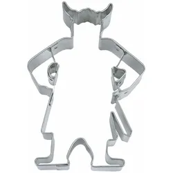 Städter Ausstecher Wikinger, Ausstechform, Plätzchenform, Keks, Plätzchen, Edelstahl, 10 cm, 163720