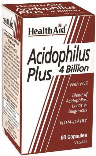 HealthAid Acidophilus Plus Probiotic 60 Capsules