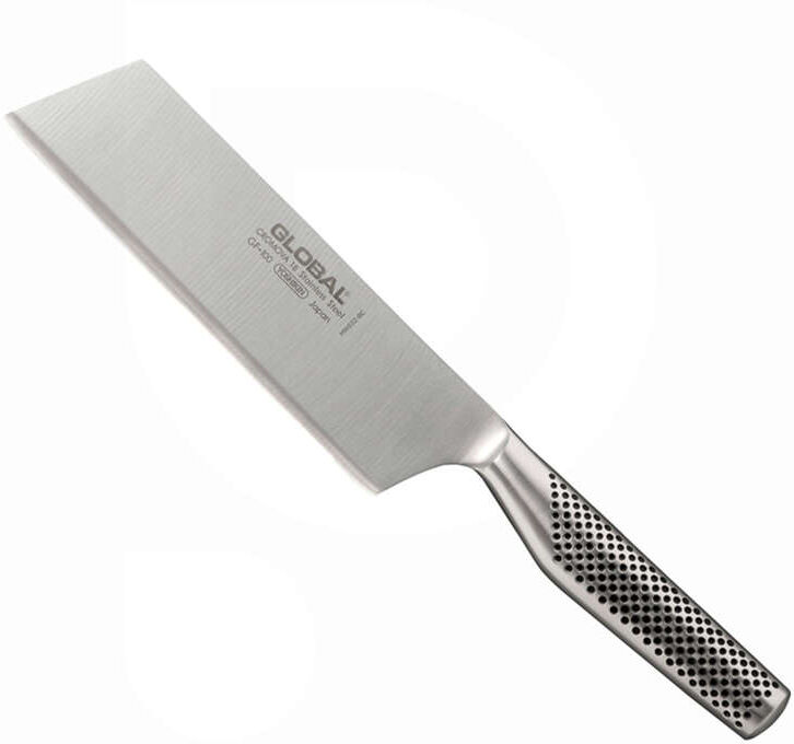Global Coltello Nakiri inox per verdure  GF-100 - 18 cm