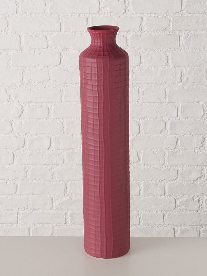 Boltze Vase "Bottle" in Pink - (H)61 cm - onesize