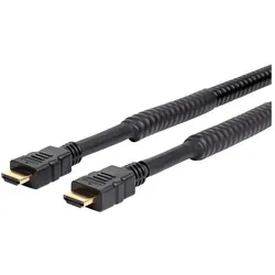 Vivolink Pro HDMI Armoured cable 15m (15 m), Videokabel, Schwarz