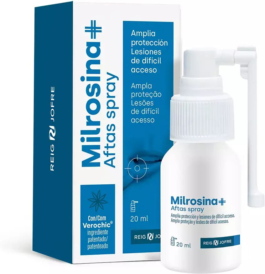 Reig Jofre Milrosina+ Canker Sore Spray 20 ml