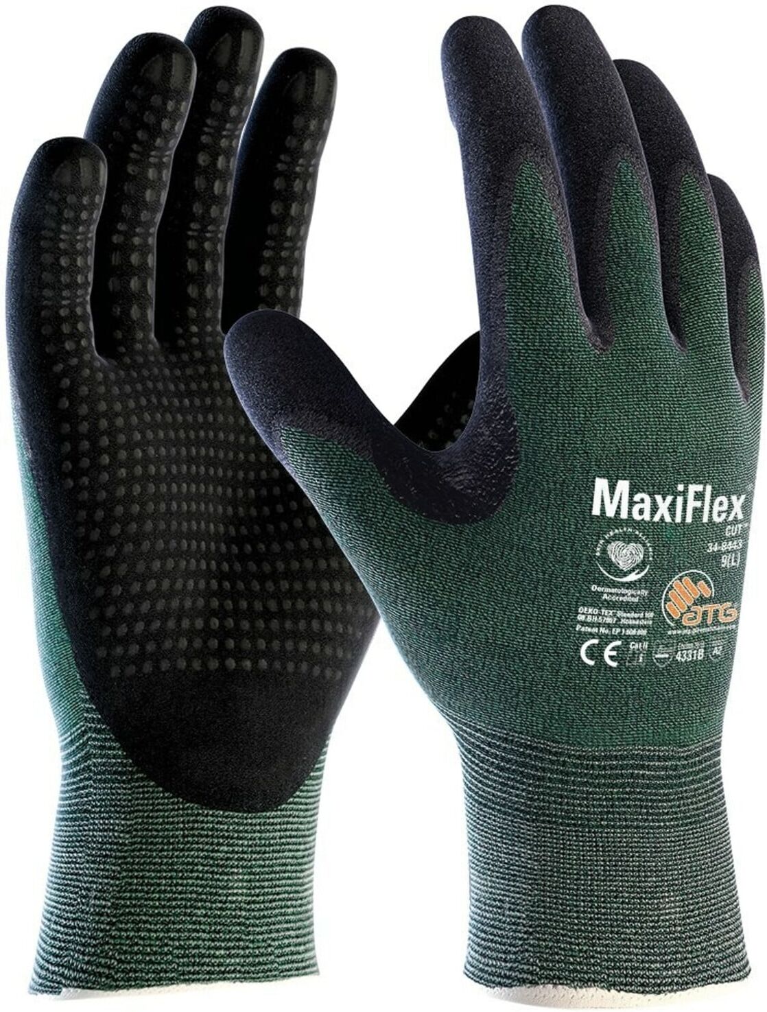 aTG Handschuh MaxiFlex® Cut, genoppt, Gr. 8 ; BIG (2492/8)