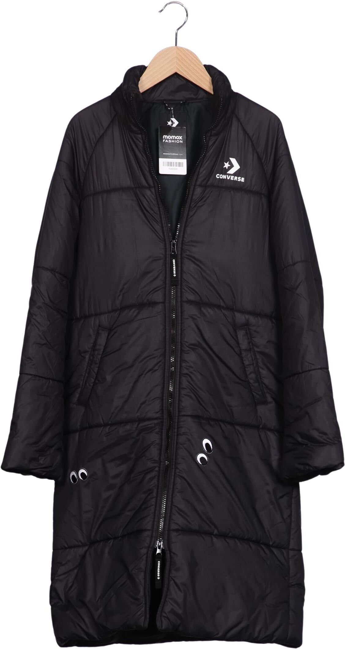 Converse Damen Mantel, Schwarz, Gr. XS, kein / Etikett - Second Hand
