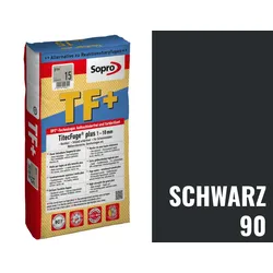 Sopro Bauchemie TitecFuge plus Fugenmörtel 1-10 mm hochfest 15 kg Sack Schwarz 90