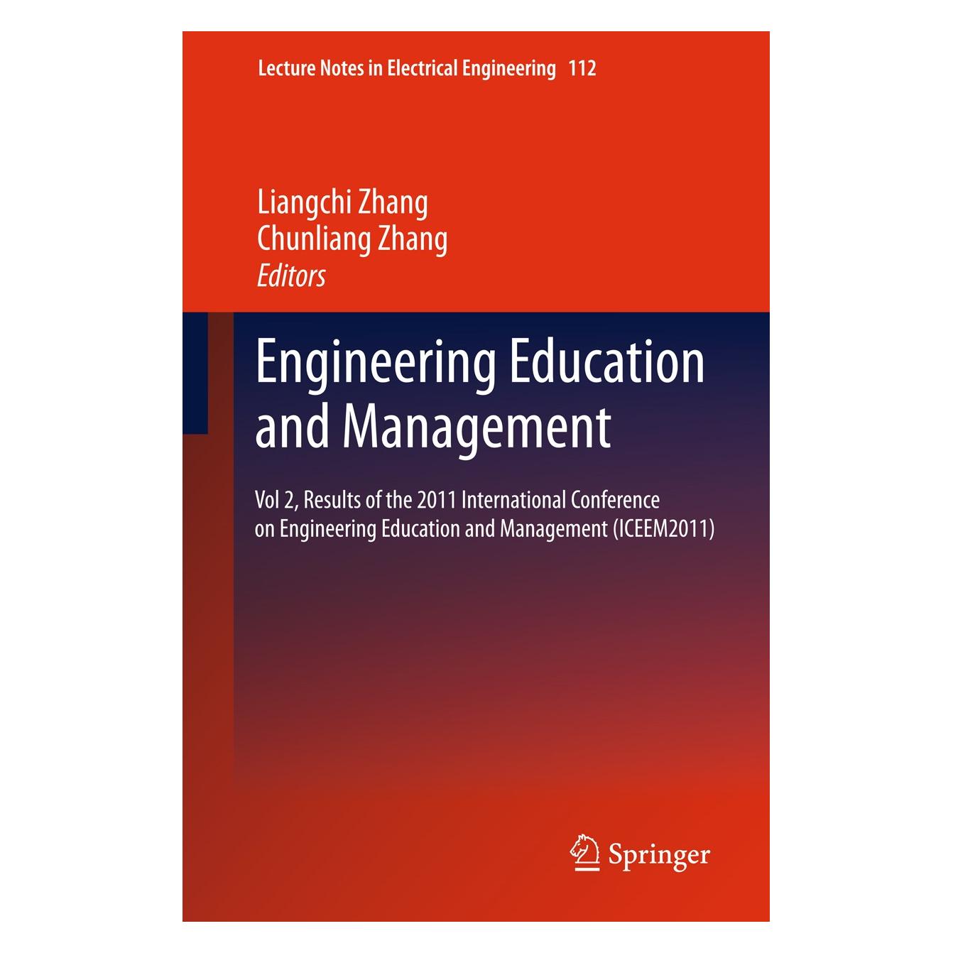 Springer Engineering Education and Management (Englisch, Hardcover, Chunliang Zhang, Liangchi Zhang) (9783642248191)