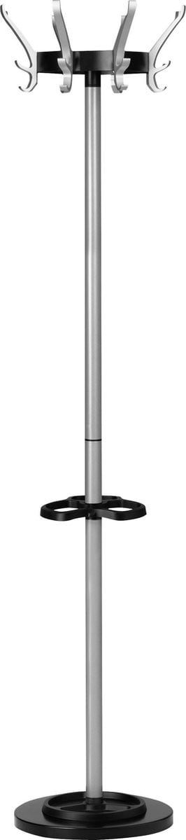 Unilux Cypres staande kapstok metallic grijs