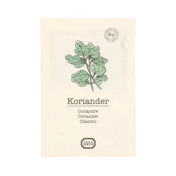 Dille & Kamille Biologische Koriander Kruidenzaden 3 g