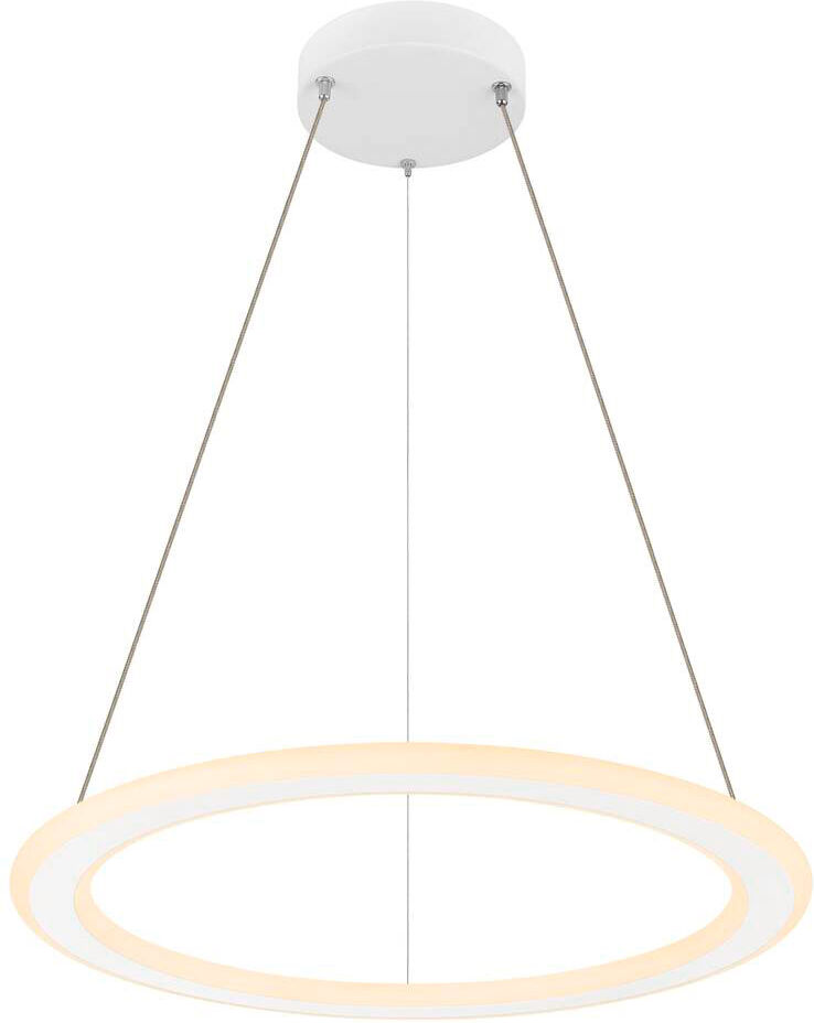 Slv One Flat Pd, Single, Pendelleuchte, Pendellänge 180cm, 2700/3000k, Phase, Weiß - Pendelleuchten