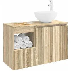 vidaXL, Badmöbelset, Badezimmer Set