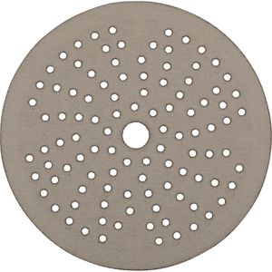 Wolfcraft Schleifpapier 1115000, Körnung 240, 125mm Ø, 5 Schleifscheiben, für Holz und Metall
