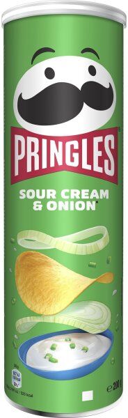 Pringles Sour Cream & Onion, 165g