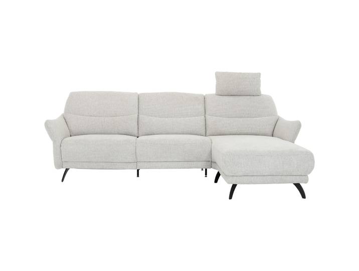Ecksofa Nufenen Polyester beige B 256 T 156 cm - Möbel Konfigurator: Traummöbel individuell zusammenstellen - Ecksofa
