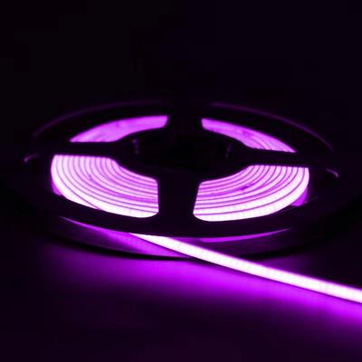 Inspired Finds LumiFlex 12V COB LED Strip Lights Ultra Slim 2.7mm High Brightness Multi Color Tape For Room & Decorative Lighting purple 3m 12v