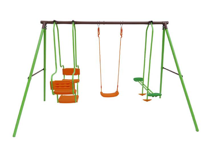 Portique acier Eva - 1.96m - 3 agrès