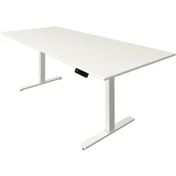 Höhenverstellbarer Schreibtisch elektrisch groß Mewo 3 225 x 100 cm
