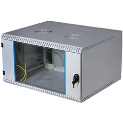 EFB Elektronik 19" Wandgehäuse 21HE, schwenkend, 2-teilig, RAL7035, Tiefe 500 mm (21 HE, 19 Zoll Rack), Serverschrank, Grau