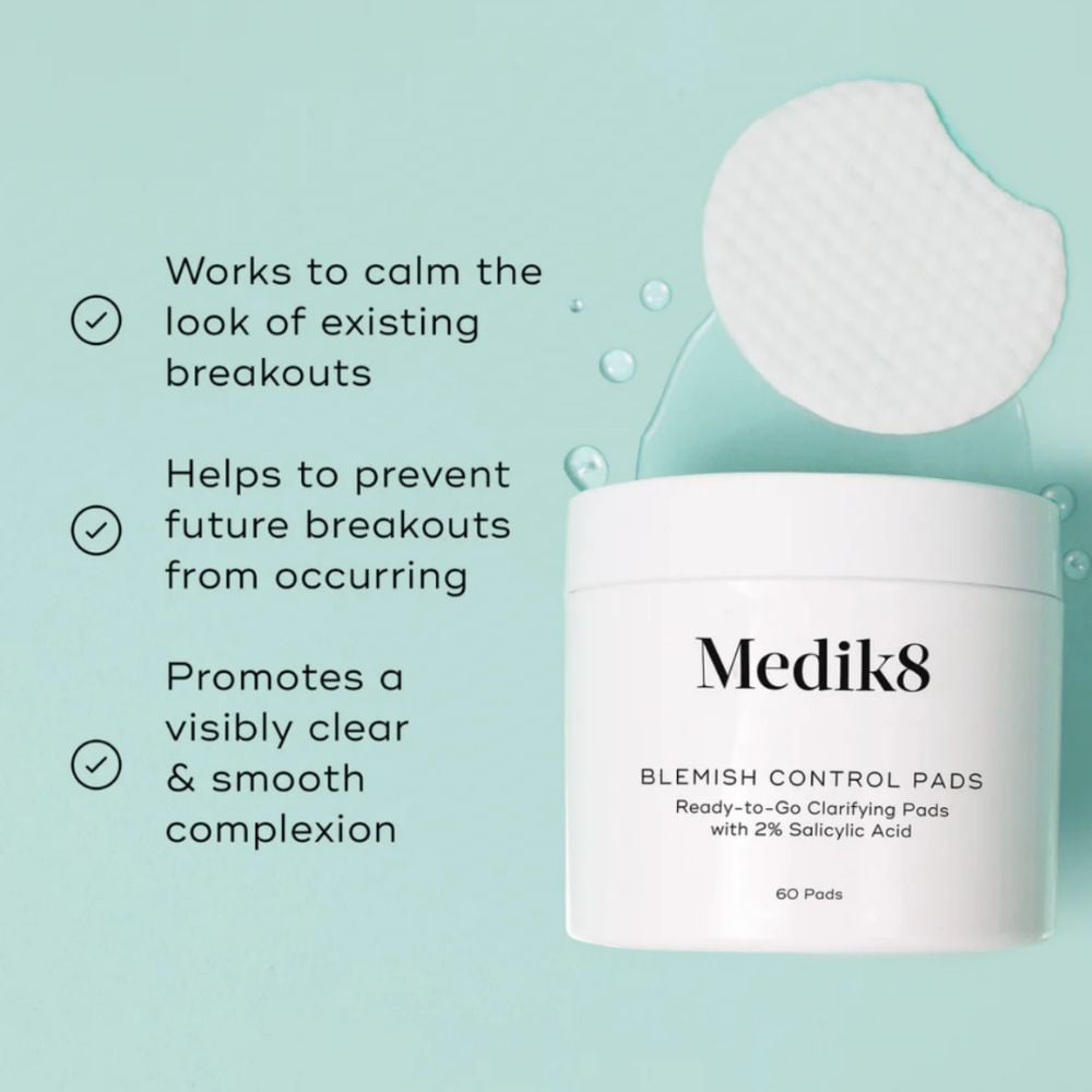 Medik8 Blemish Control Pads Clarifying Pads with Salicylic Acid 60&nbsp;un.