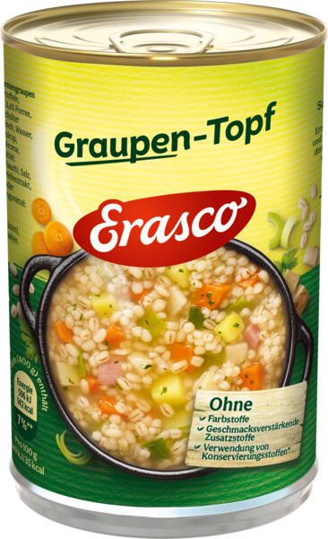 Erasco Graupen-Topf 400,0 g 699514008