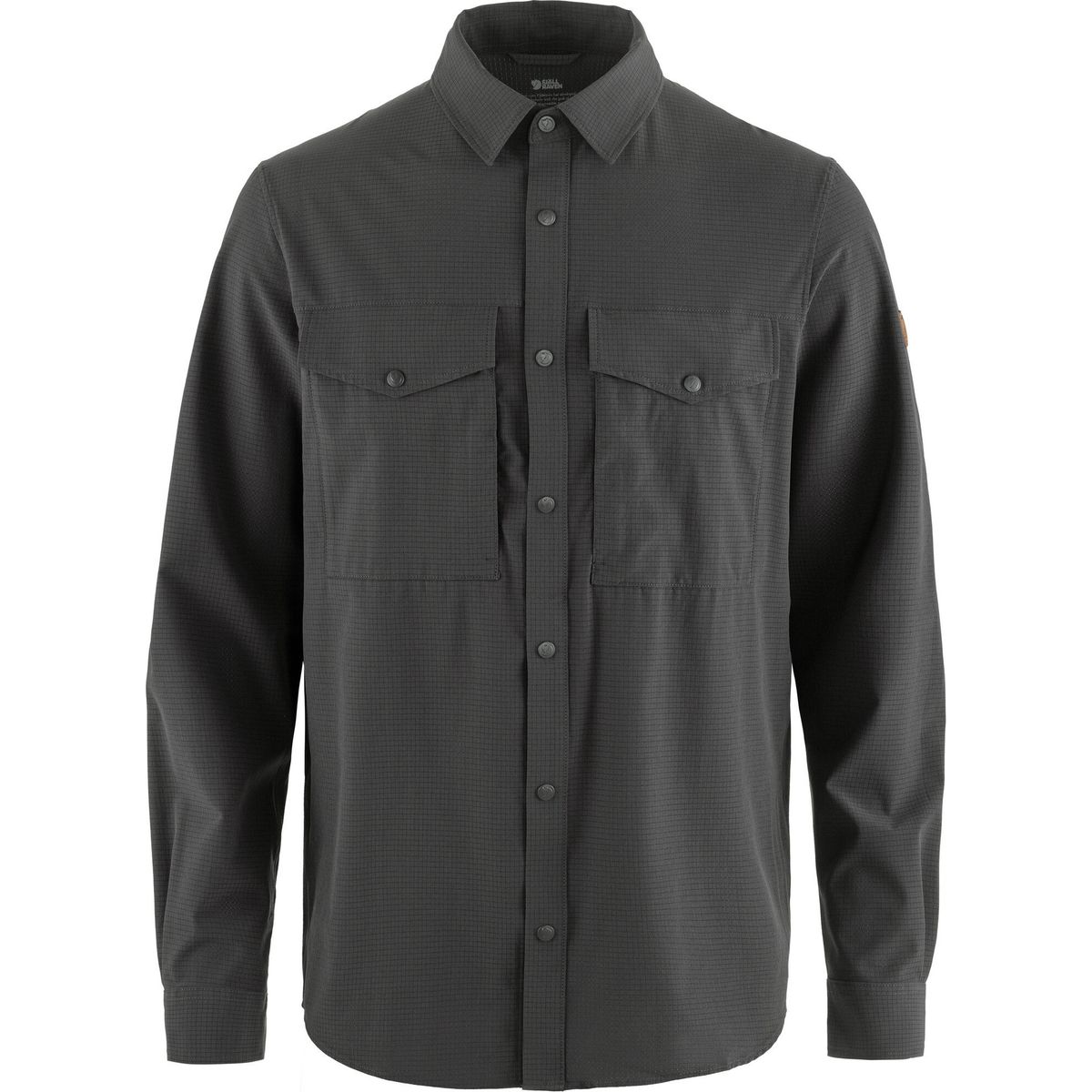 Fjällräven Abisko Trekking Shirt M dark grey (030) XS F87935-030-XS