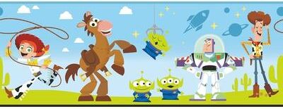 York Wallcoverings Disney & Pixar Toy Story 4 Green Border