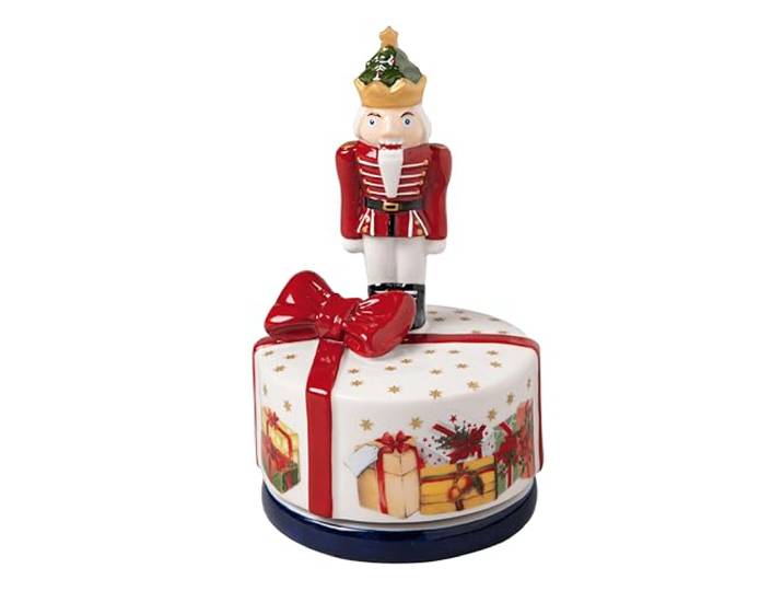 Villeroy & Boch - Nostalgic Melody\, Casse-Noix Rotatif\, 9 x 15 cm\, Porcelaine\, Multicolore 14-8640-6308