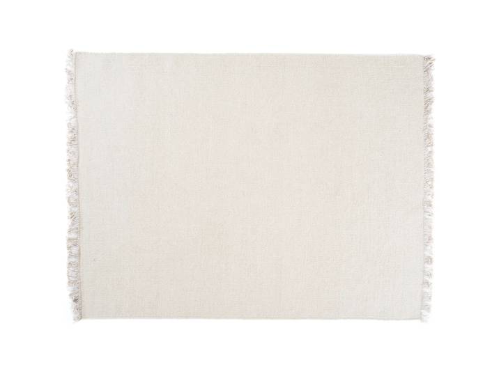Linie Design Rainbow Wollteppich 170 x 240cm White