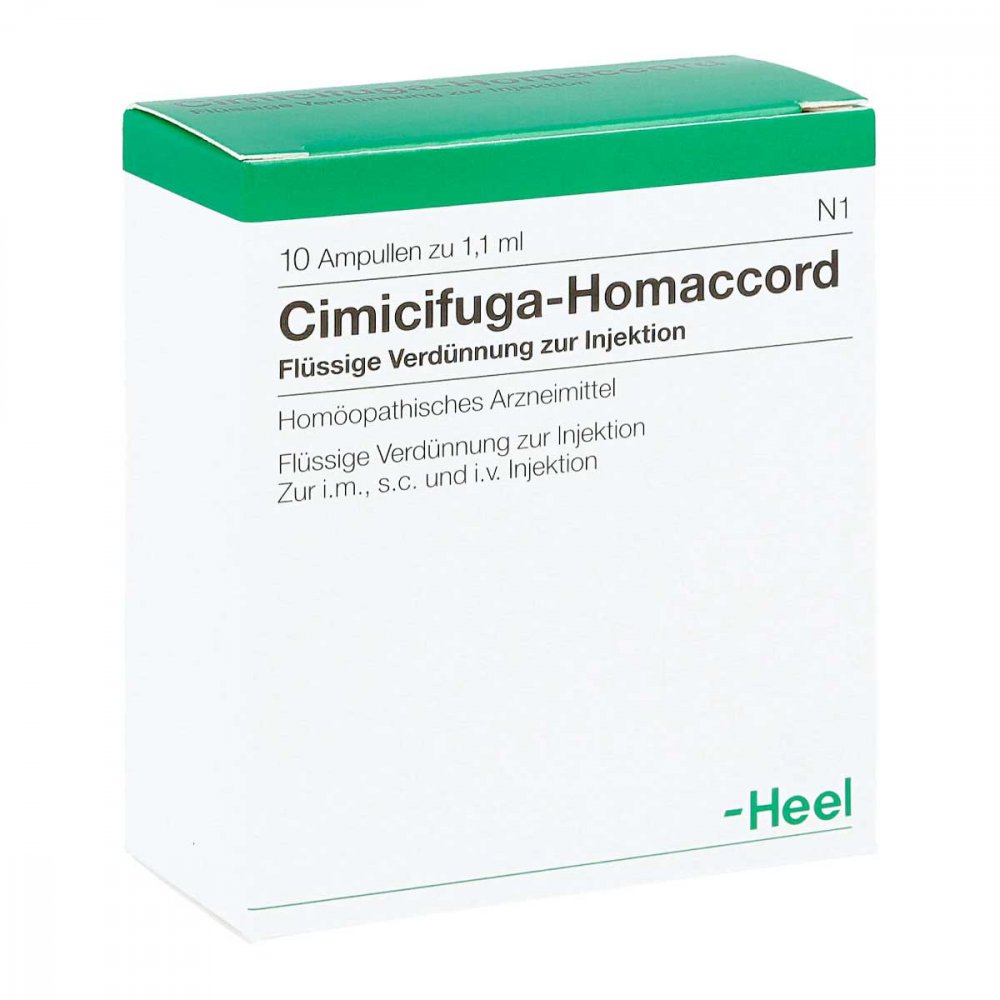 Biologische Heilmittel Heel GmbH Cimicifuga Homaccord Ampullen 00215568