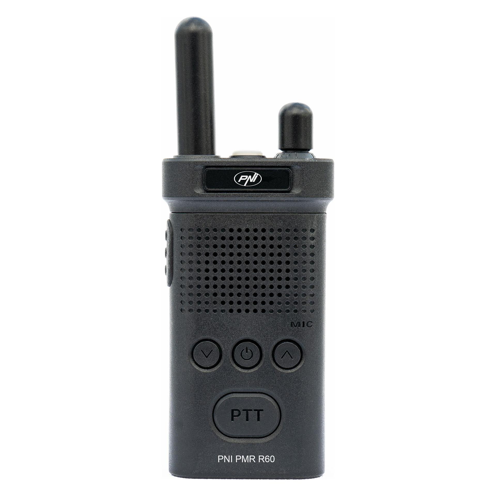 PNI Tragbares Radio PMR R60 446 MHz, 0,5 W, 16 programmierbare Kanäle, 16 PMR- und 50 CTCSS- und 104 (43699281)